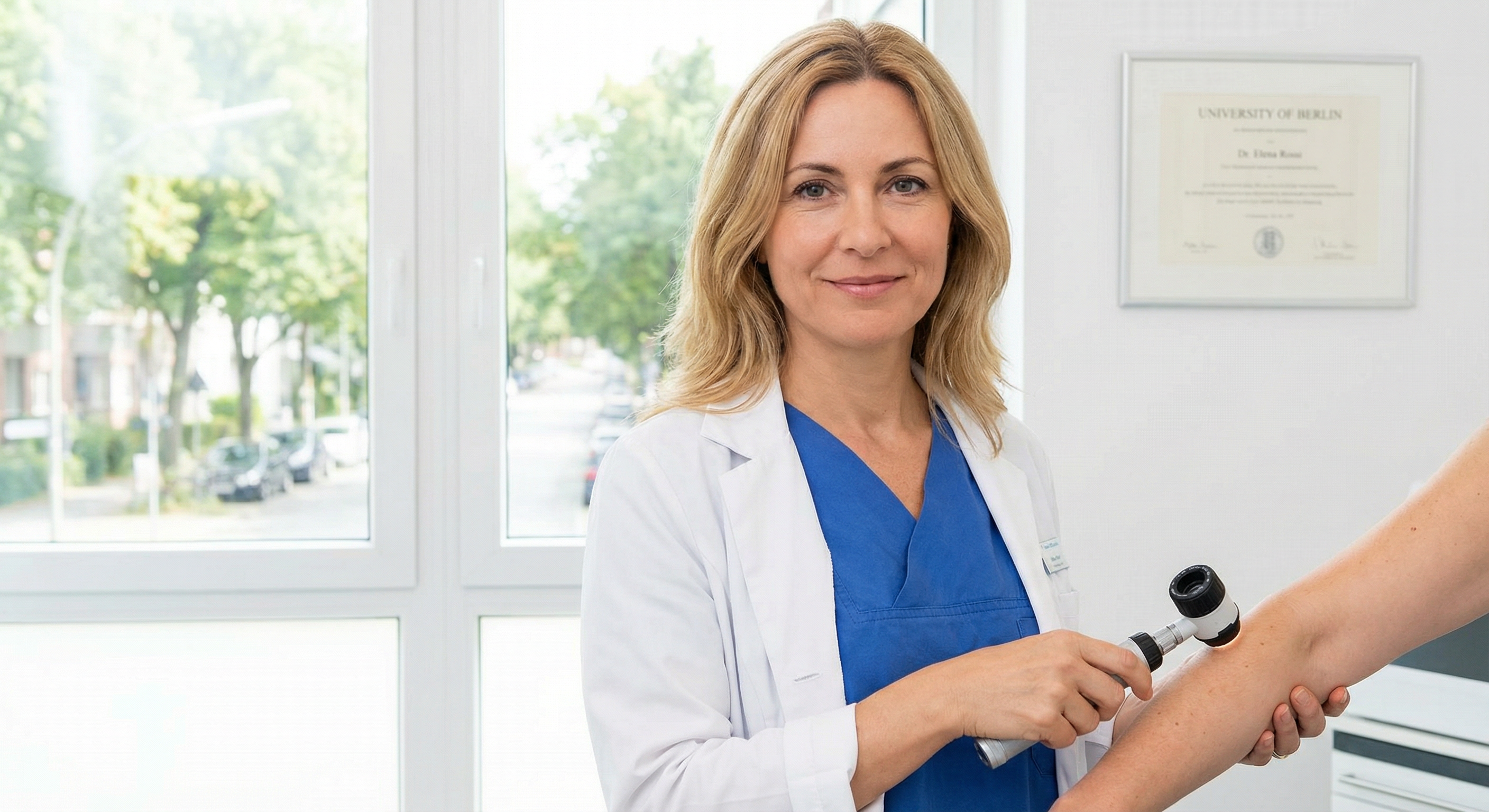 Portret medic dermatolog